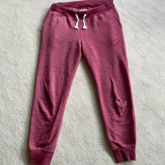 ivory ella Pants - Ivory Ella red jogger sweatpants size med